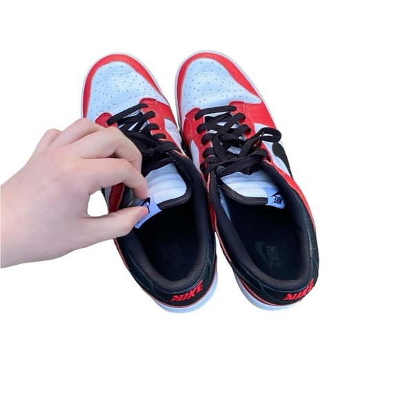 Nike Dunk Chicago’s Size 12 Nike By You Shoes Red - Picture 8 of 13